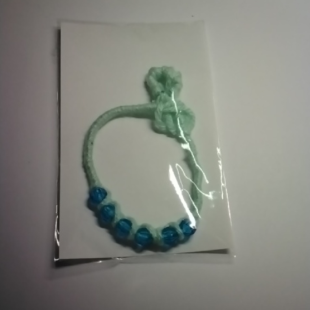 Lorena Espinoza Design Blue and Green Bracelet